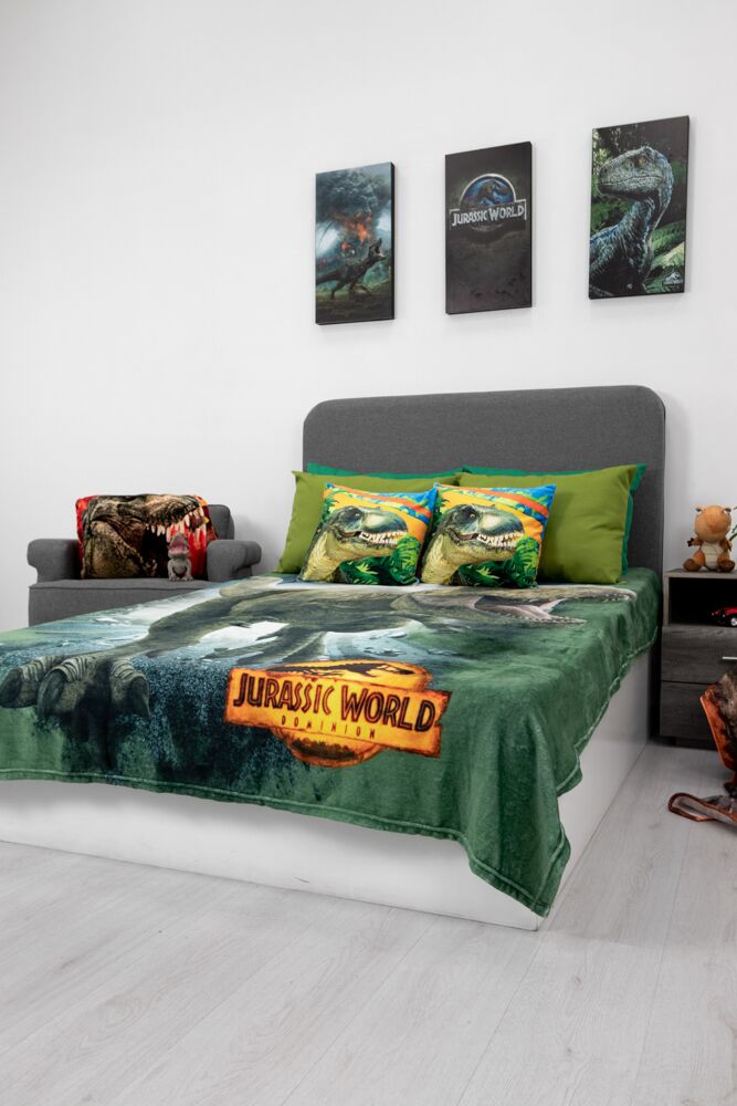 Cobertor ligero Jurassic World matrimonial Tienda de cobertores